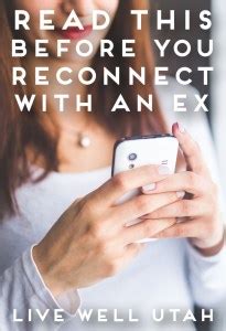 Reconnecting With My Ex .